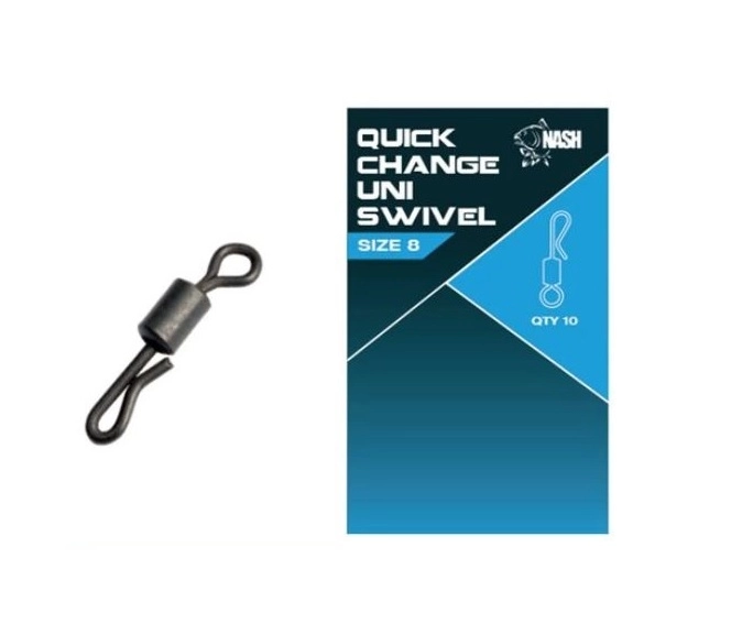 Obratlík Quick Change Uni Swivel veľ.8 / Bižutéria / obratlíky, klipy, prevleky